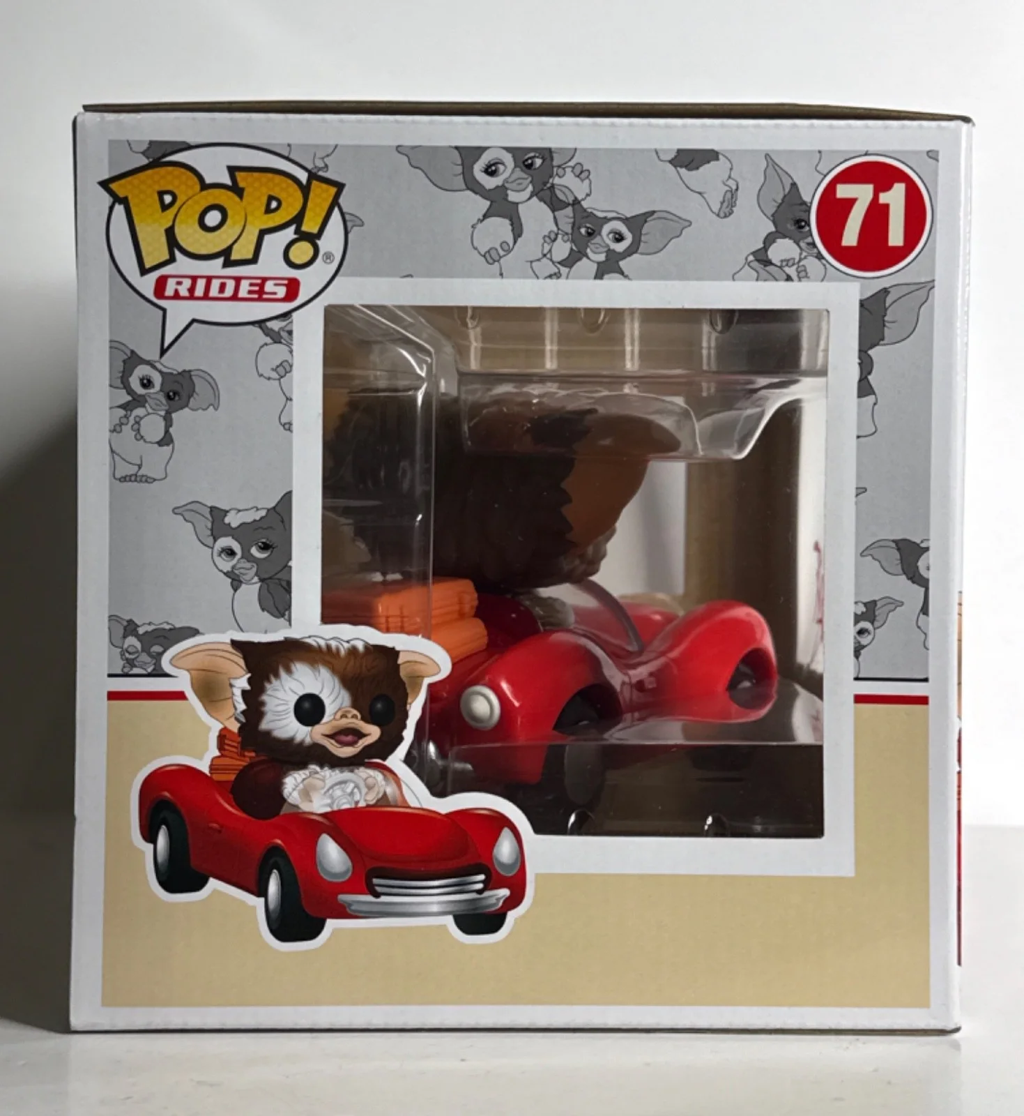 Howie Mandel — Howie Mandel Joe Dante Signed Gremlins Gizmo In Red Car Funko #71 BAS U80026, изображение 4