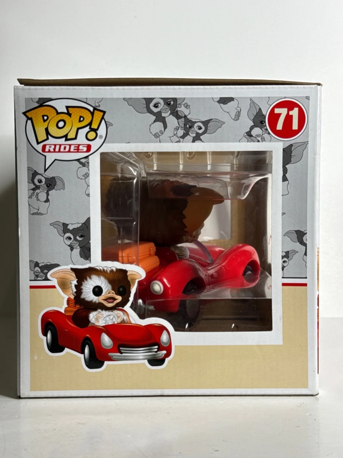 Howie Mandel — Howie Mandel Joe Dante Signed Gremlins Gizmo In Red Car Funko #71 BAS U80019, image 4