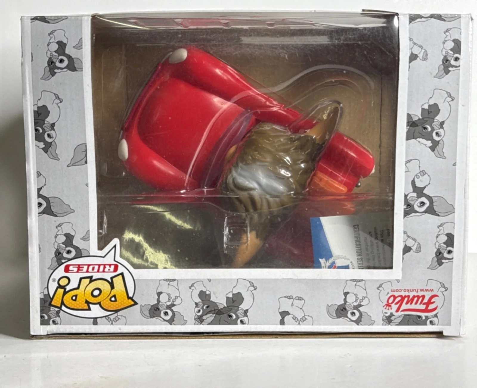 Howie Mandel — Howie Mandel Joe Dante Signed Gremlins Gizmo In Red Car Funko #71 BAS U80019, image 5