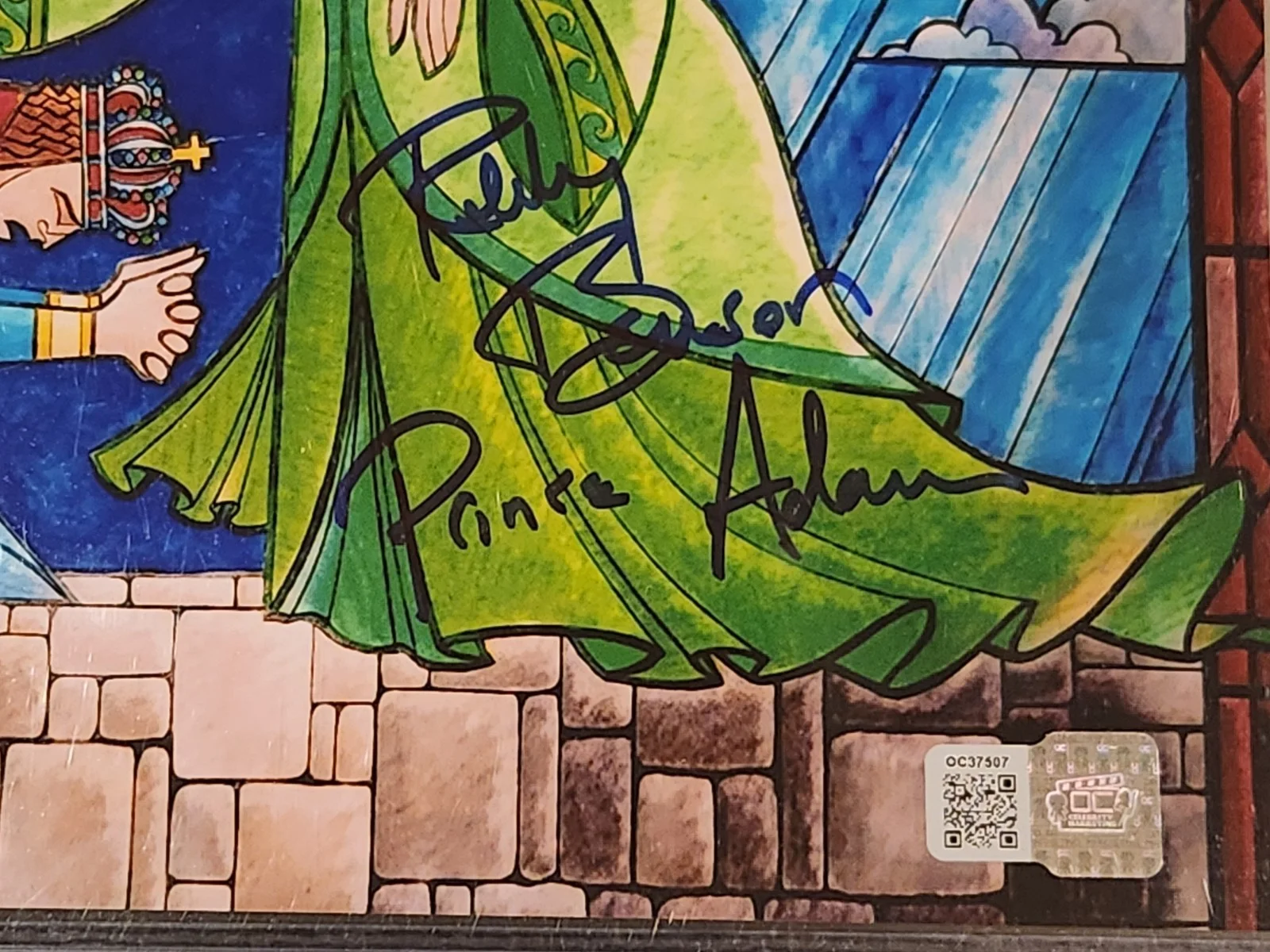 Robby Benson — Signed ROBBY BENSON Prince Adam 8x10 Disney Beauty & the Beast Autograph OCCM, image 2