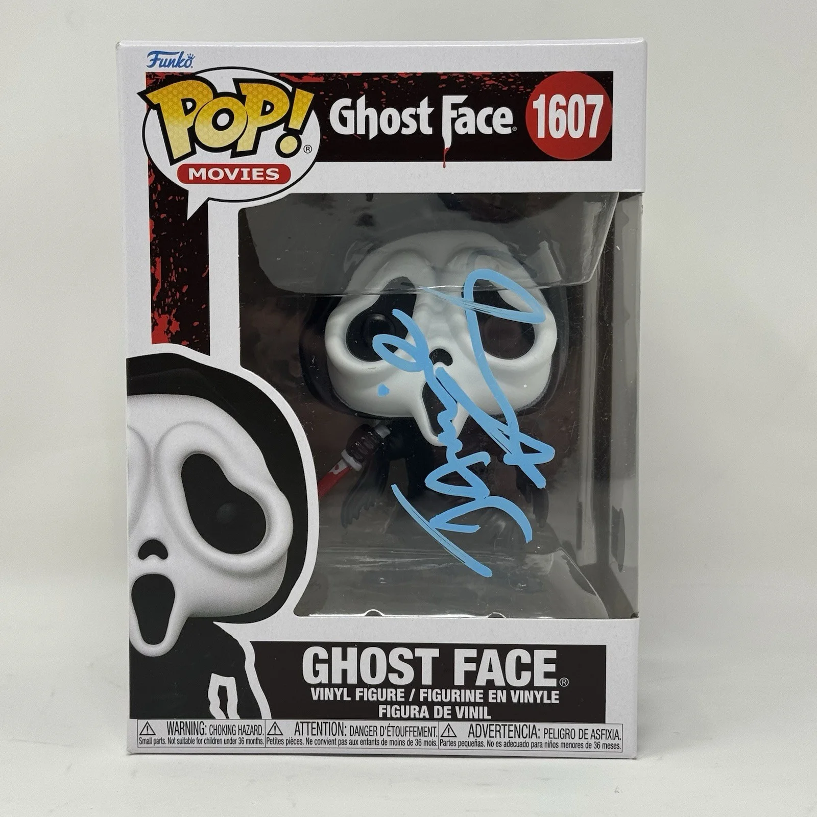 Jamie Kennedy — Jamie Kennedy Signed Scream Ghost Face Funko Pop Autograph Randy Beckett COA, изображение 2