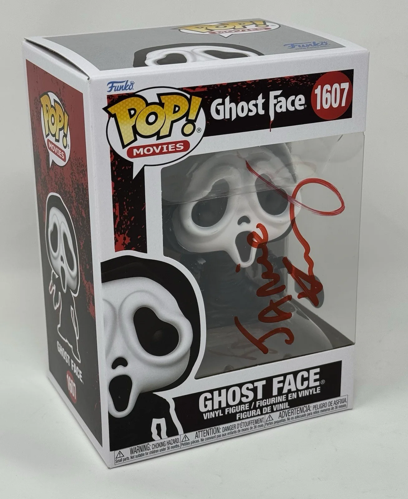Jamie Kennedy — Jamie Kennedy Signed Scream Ghost Face Funko Pop Autograph Randy Beckett COA, изображение 2