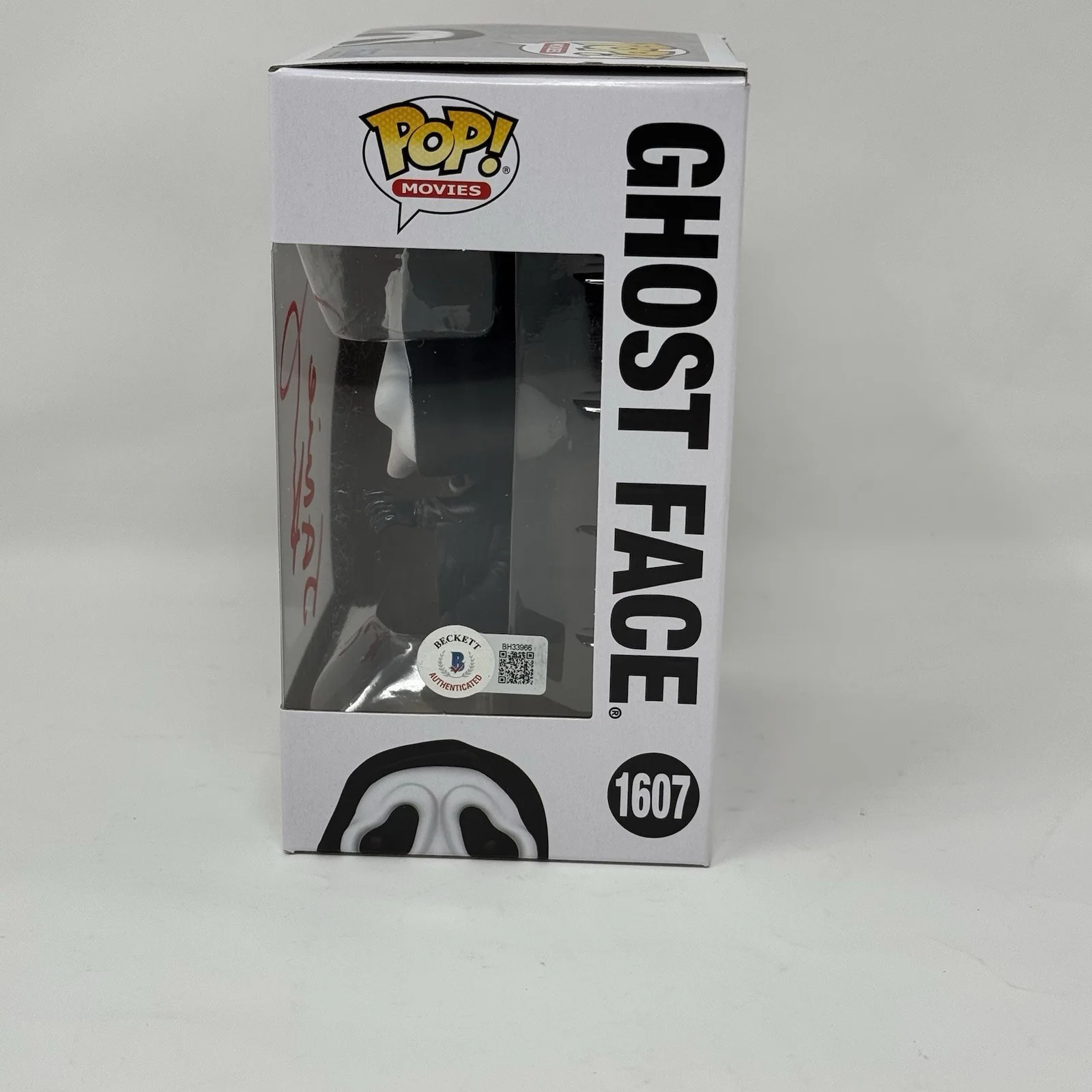 Jamie Kennedy — Jamie Kennedy Signed Scream Ghost Face Funko Pop Autograph Randy Beckett COA, изображение 5