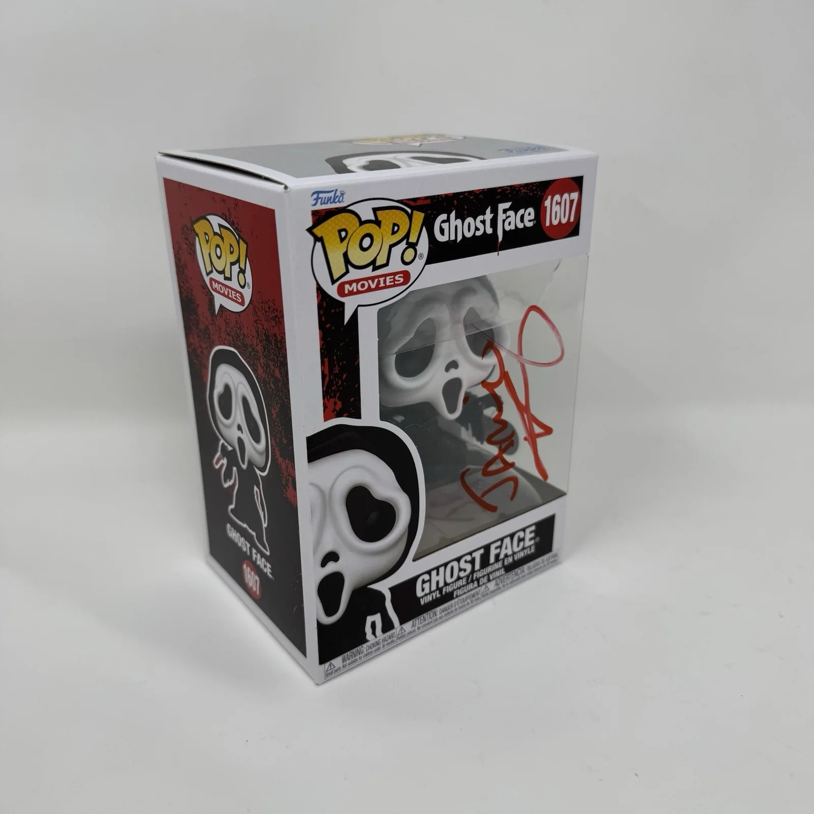 Jamie Kennedy — Jamie Kennedy Signed Scream Ghost Face Funko Pop Autograph Randy Beckett COA, изображение 3