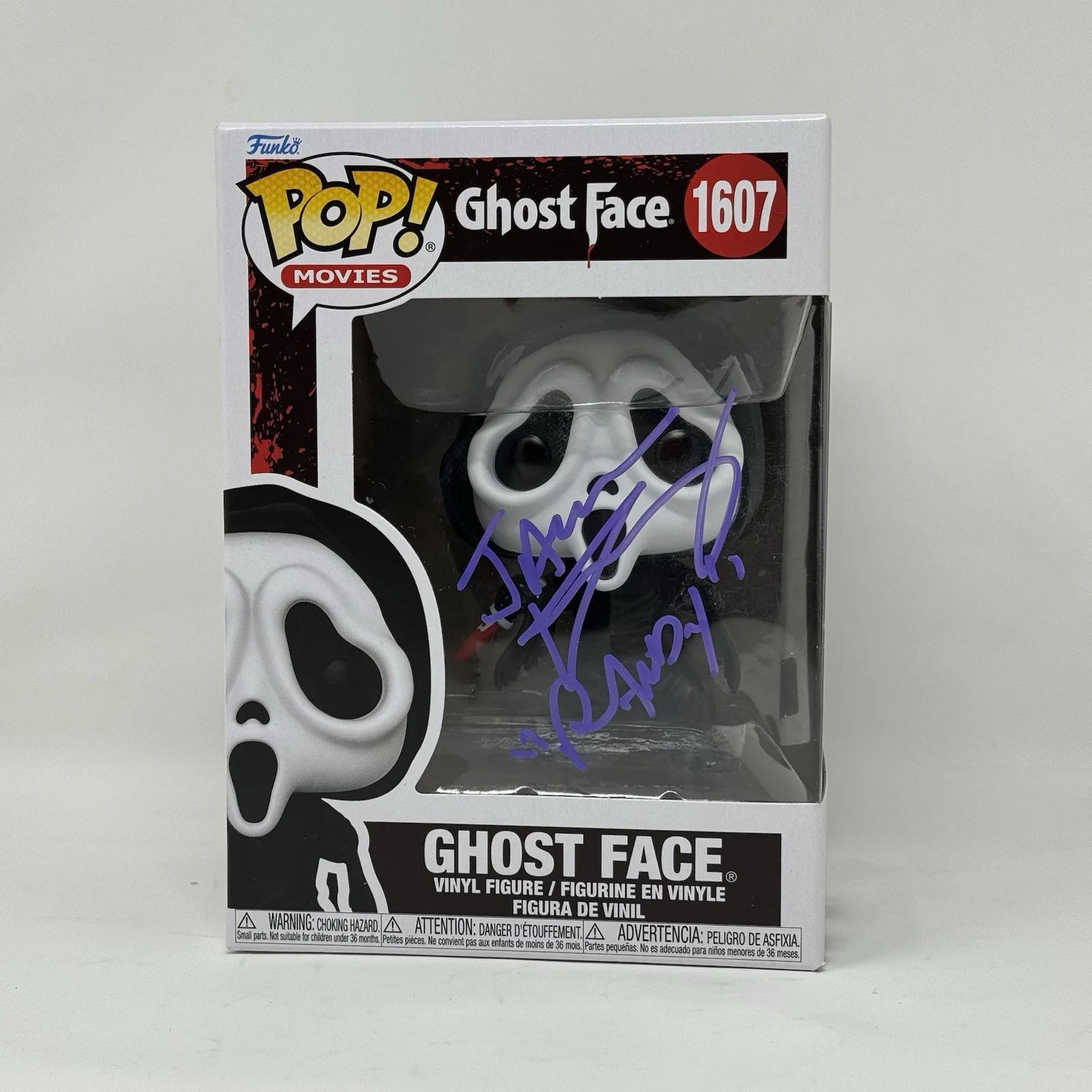 Jamie Kennedy — Jamie Kennedy Signed Scream Ghost Face Funko Pop Autograph Randy Beckett COA, image 2