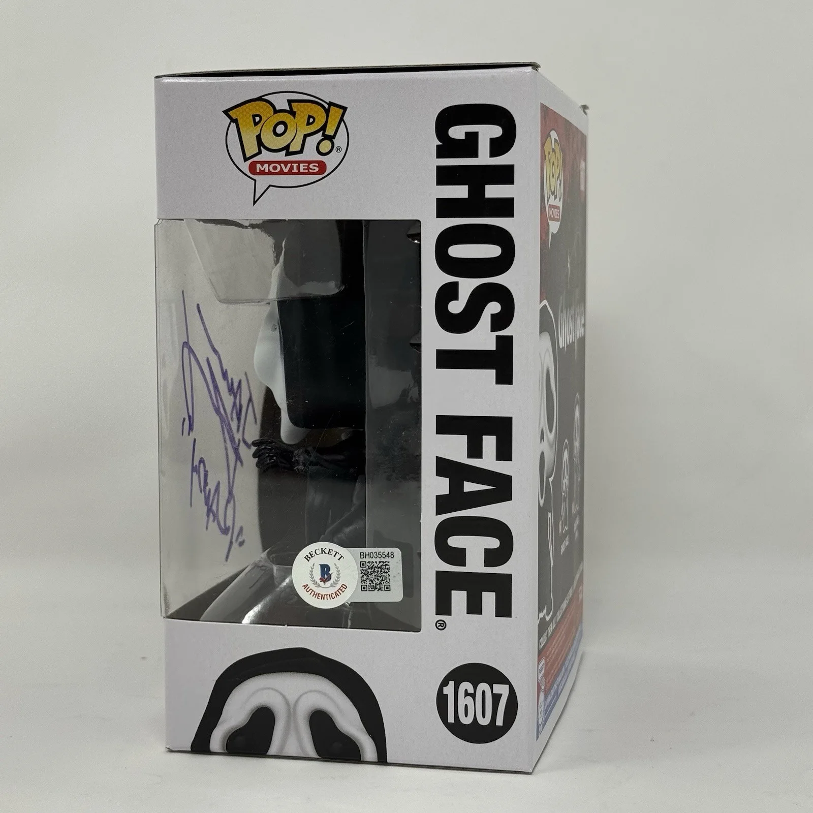 Jamie Kennedy — Jamie Kennedy Signed Scream Ghost Face Funko Pop Autograph Randy Beckett COA, image 4