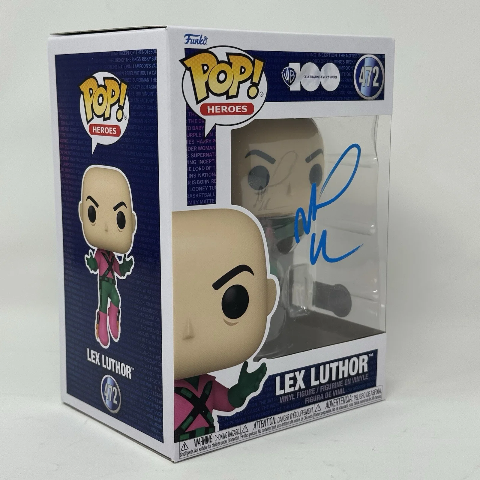Michael Rosenbaum — Michael Rosenbaum Signed Lex Luthor Funko Pop Smallville Autograph Beckett COA, изображение 3