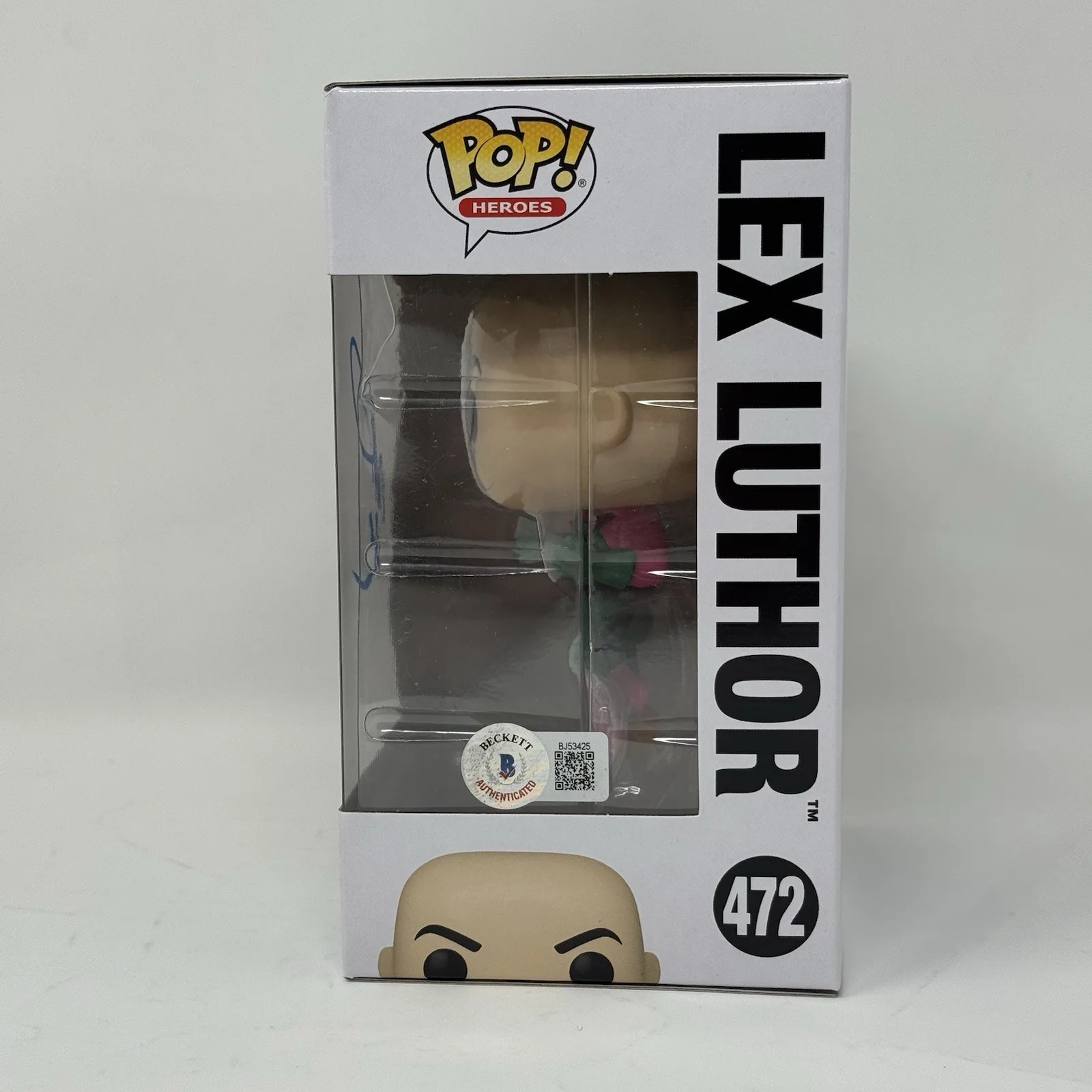 Michael Rosenbaum — Michael Rosenbaum Signed Lex Luthor Funko Pop Smallville Autograph Beckett COA, изображение 4