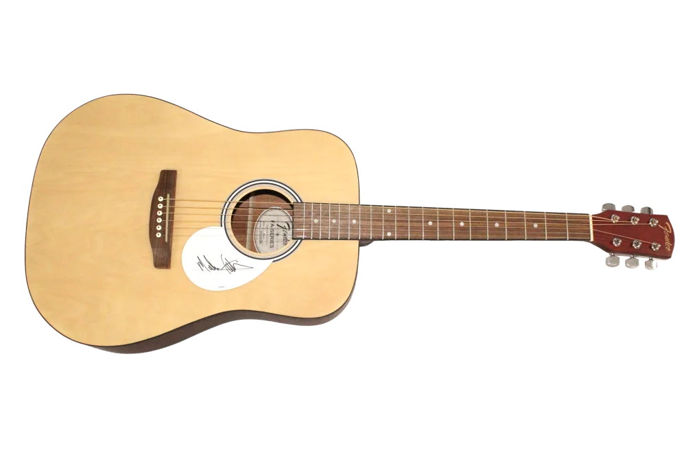 Melissa Etheridge — Melissa Etheridge Signed Autograph Fender Acoustic Guitar - Never Enough JSA COA, image 2