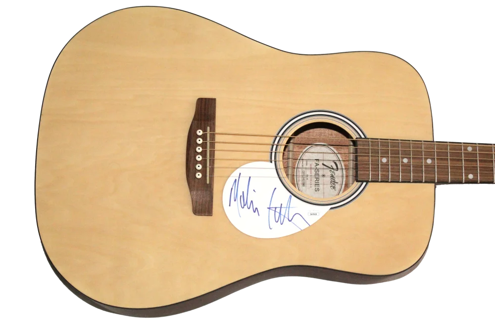 Melissa Etheridge — Melissa Etheridge Signed Autograph Full Size Fender Acoustic Guitar w/ JSA COA