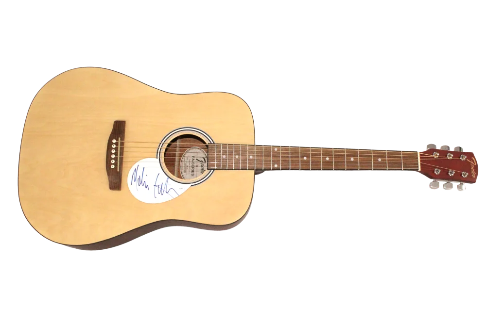 Melissa Etheridge — Melissa Etheridge Signed Autograph Full Size Fender Acoustic Guitar w/ JSA COA, image 2