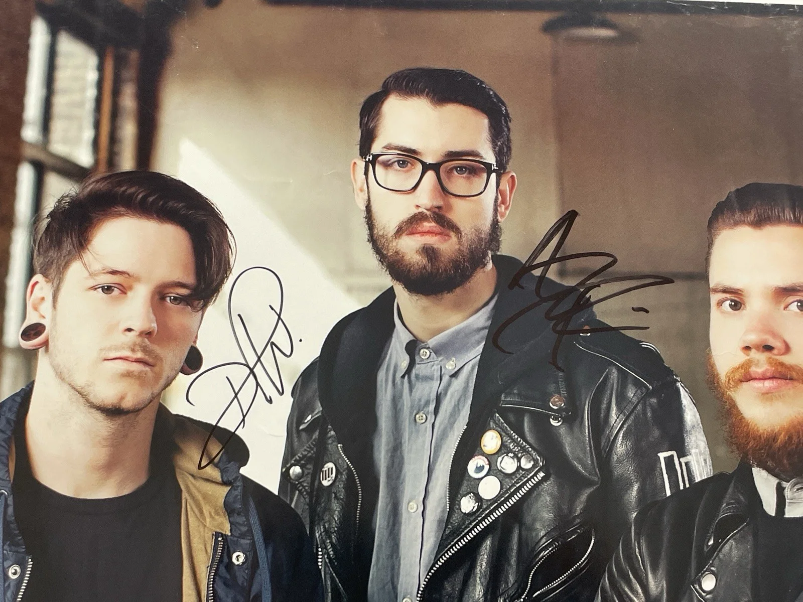 The Devil Wears Prada Signed Rockstar Mayhem Festival Promo Poster Dead Throne, изображение 5