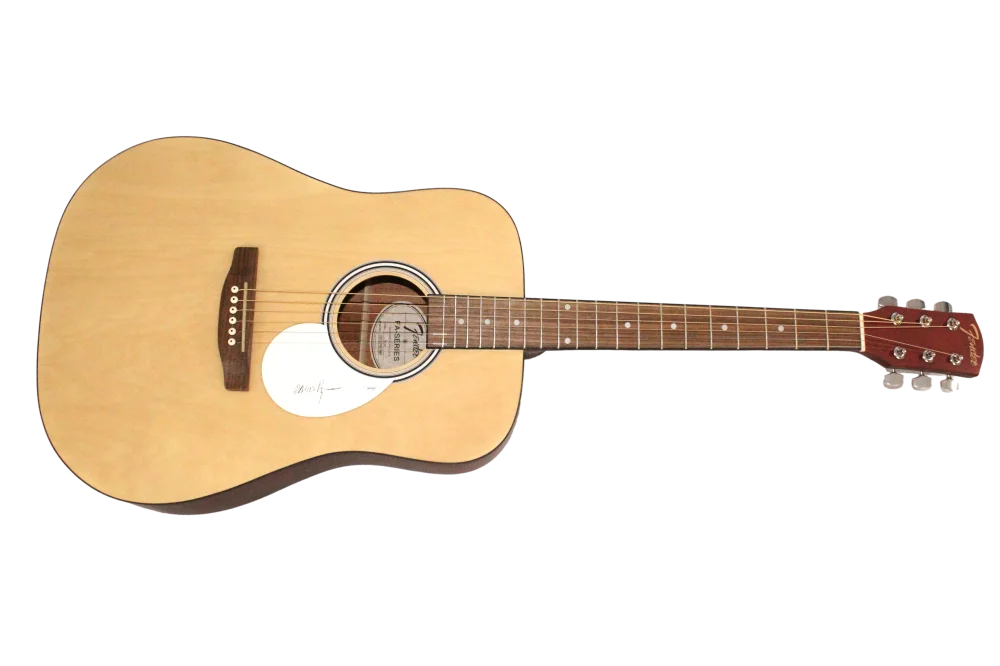 David Byrne — David Byrne Talking Heads Signed Autograph Fender Acoustic Guitar - 77 JSA COA, изображение 2