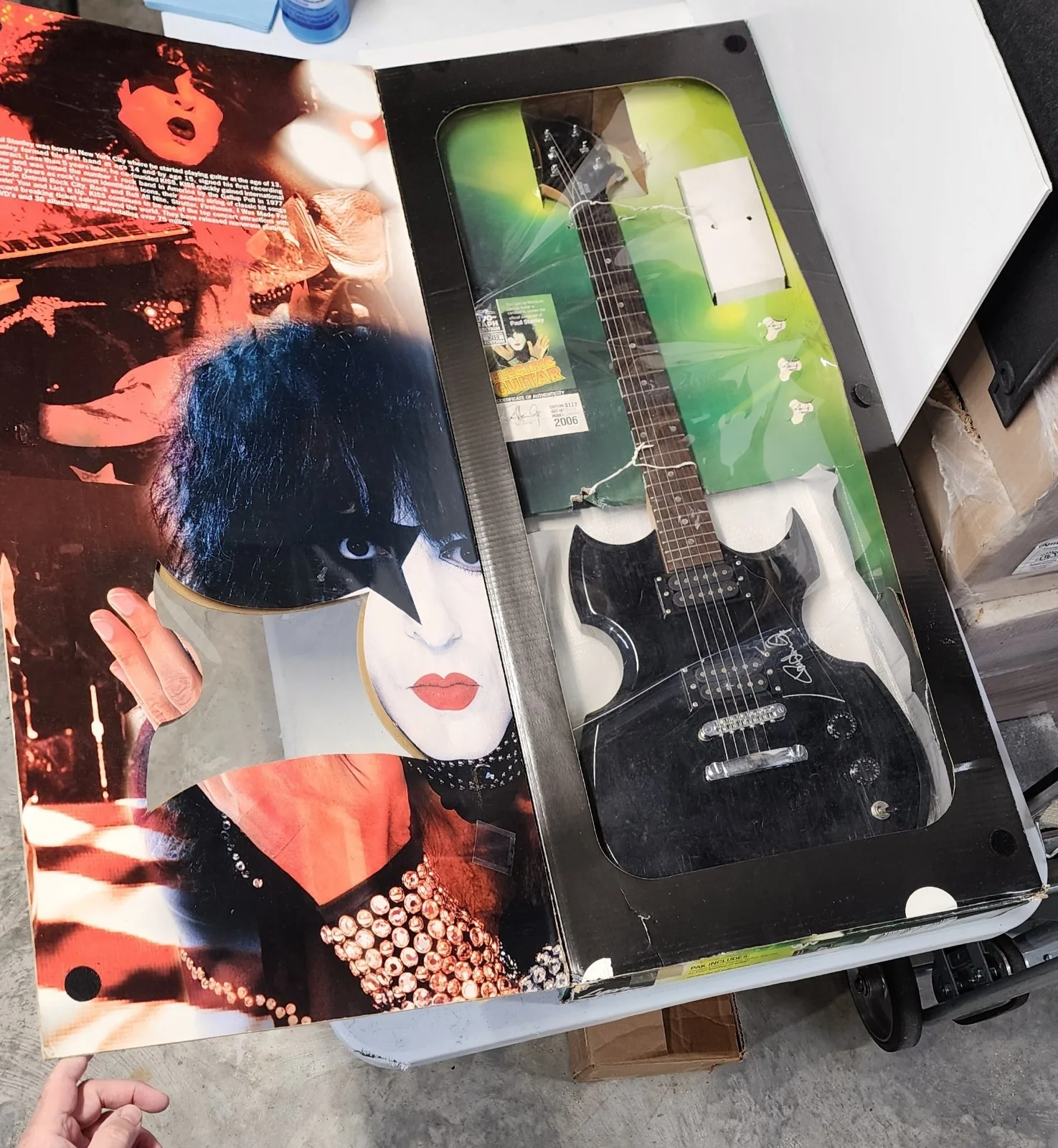 Lyon By Washburn Electric Guitar for Paul Stanley from KISS 2006 SEE ALL PICS, изображение 3