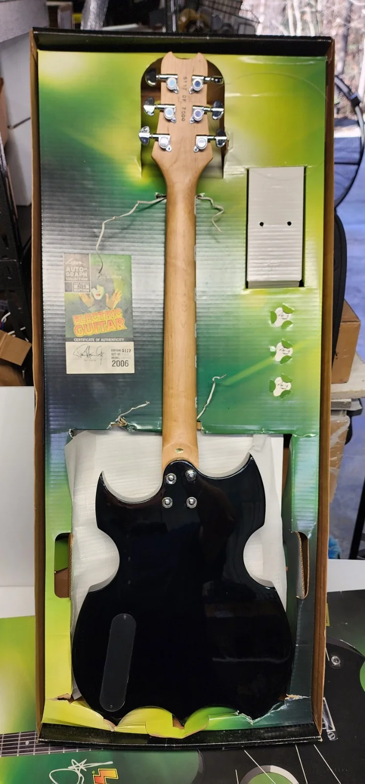 Lyon By Washburn Electric Guitar for Paul Stanley from KISS 2006 SEE ALL PICS, изображение 4