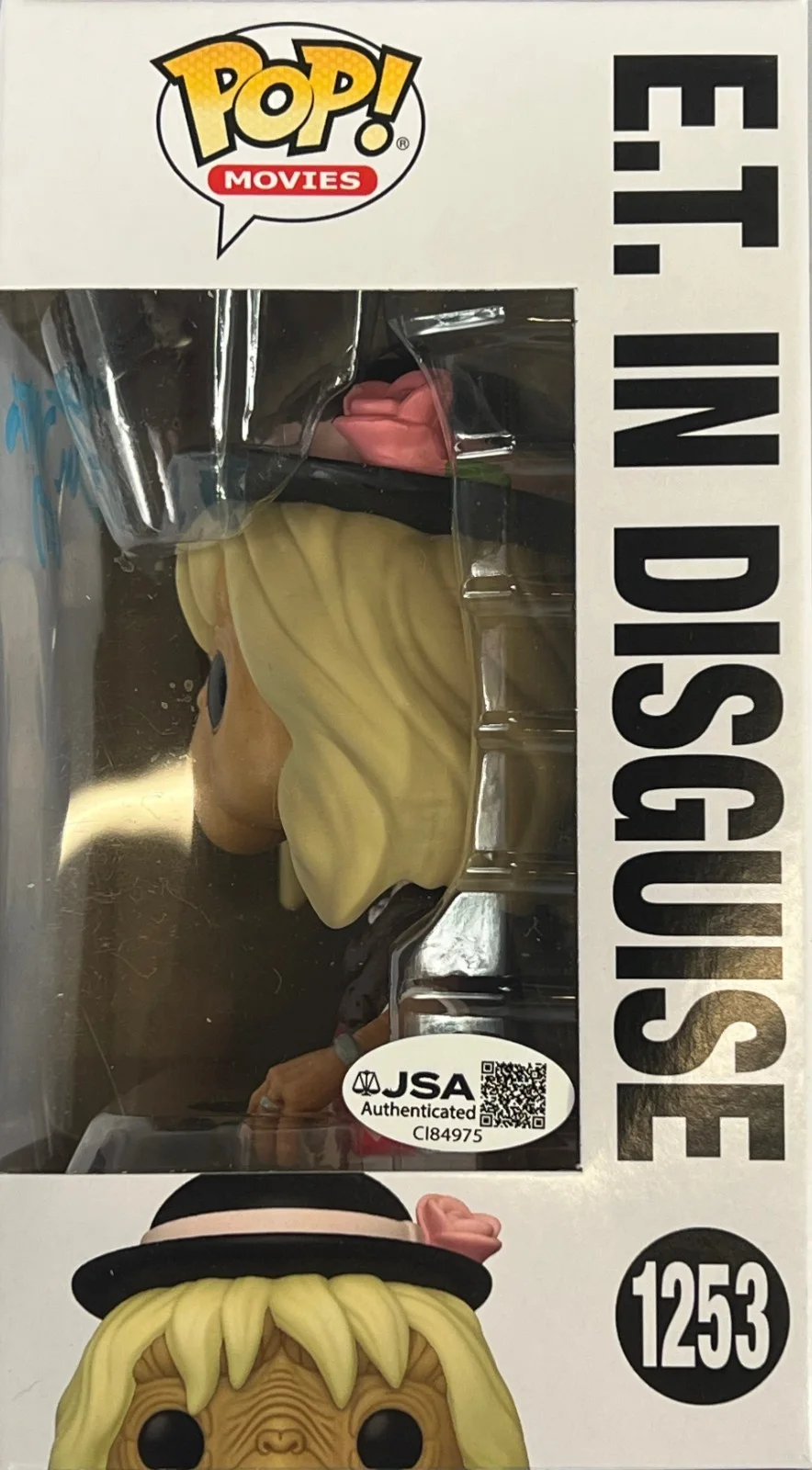 Matthew DeMeritt — Matthew DeMeritt autographed signed inscribed Funko Pop #1253 E.T JSA, image 2