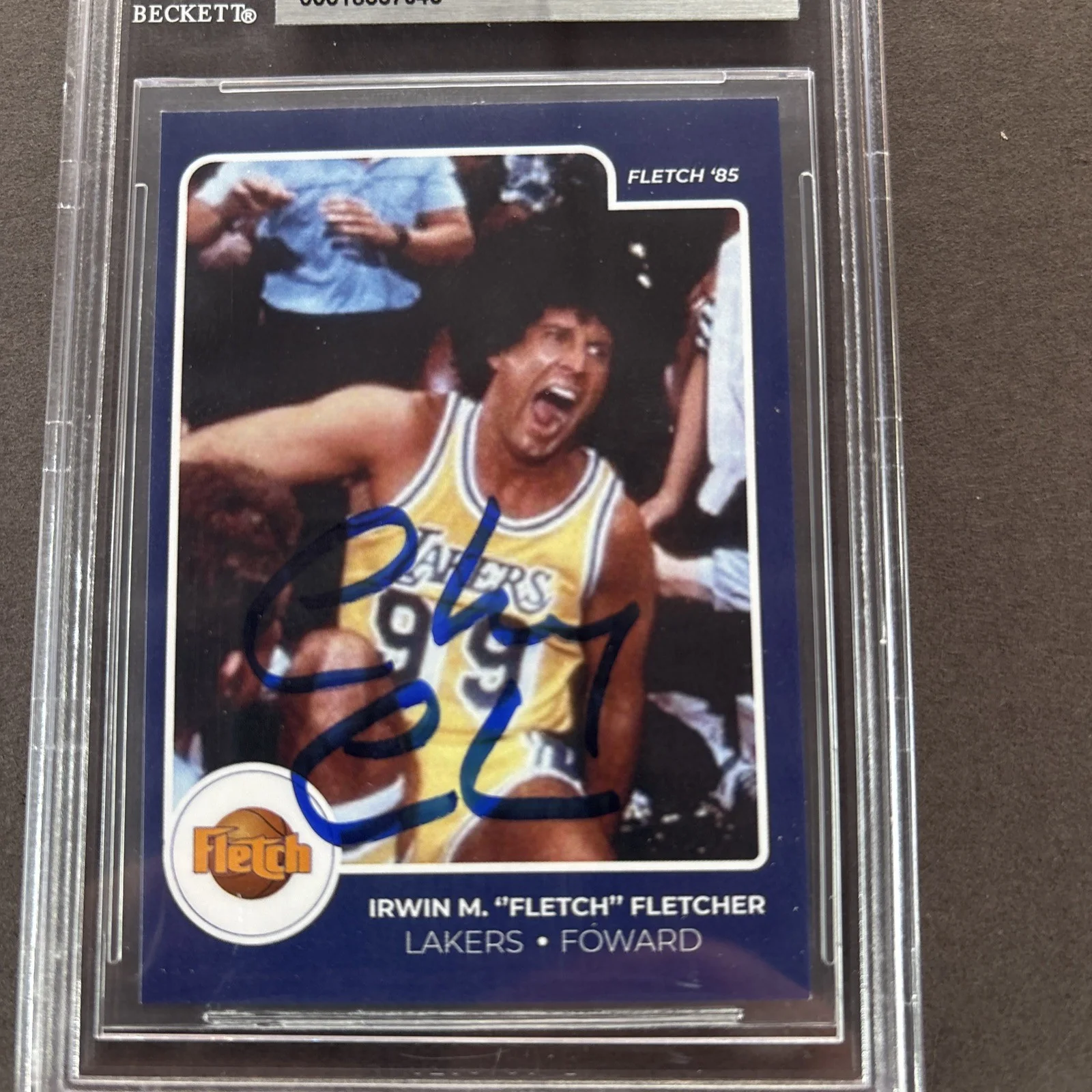 Chevy Chase — Chevy Chase Autographed Signed Fletch 85 Trading Card - Beckett, изображение 3