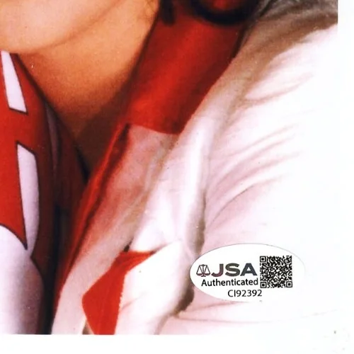 SAM JONES, MELODY ANDERSON — SAM JONES & MELODY ANDERSON Signed 8x10 Photo "Flash Gordon" JSA #CI92392, image 4