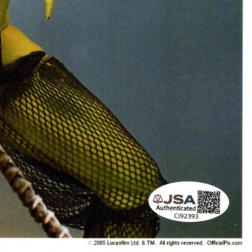 FEMI TAYLOR — FEMI TAYLOR Signed 8x10 OPX Photo "Return of the Jedi" Oola JSA #CI92393, image 3