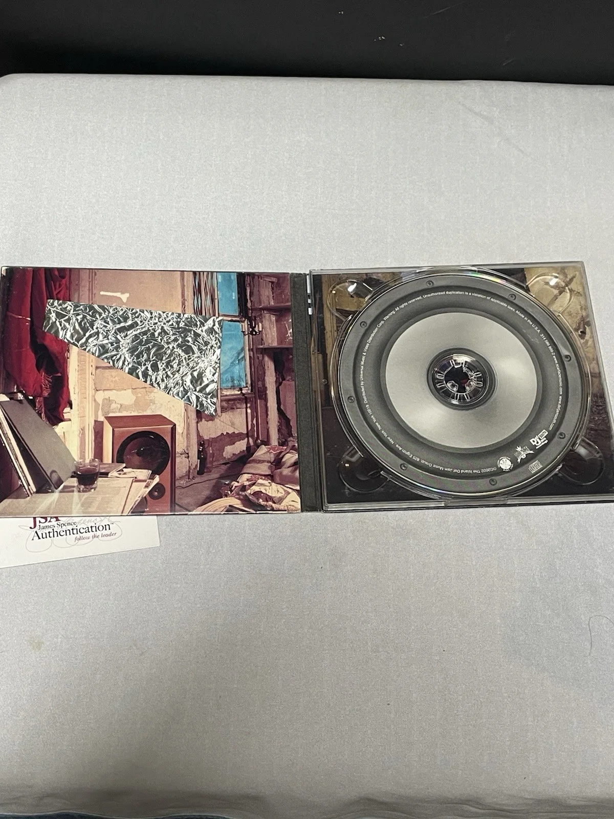 Scarface Signed The Fix CD Houston Rap The Geto Boys Jsa Coa Auto, image 2