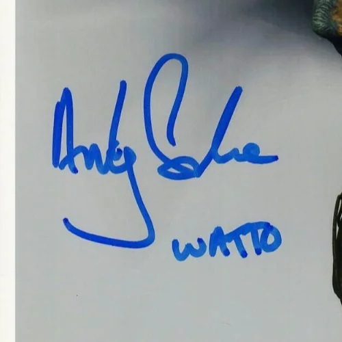 ANDY SECOMBE — ANDY SECOMBE Signed Autograph 8x10 OPX Photo "STAR WARS" Watto JSA #CI92395, изображение 2