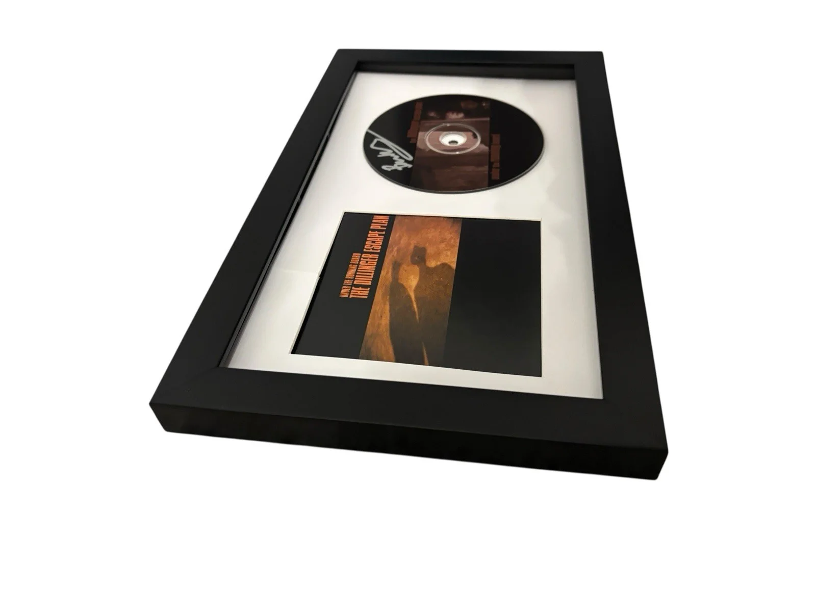 BEN WEINMAN DILLINGER ESCAPE PLAN SIGNED AUTOGRAPH UNDER RUNNING BOARD FRAMED CD, image 2