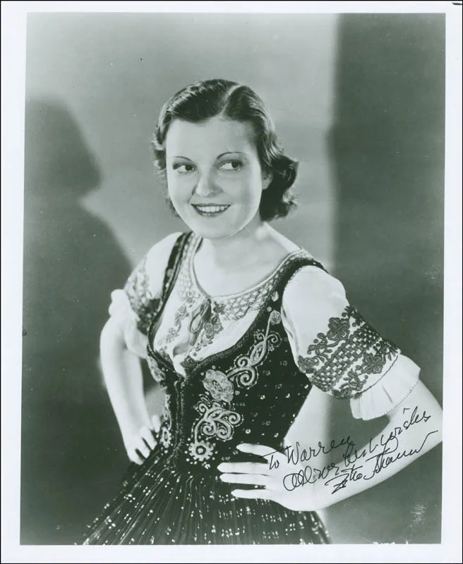 Zita Johann — ZITA JOHANN - AUTOGRAPHED INSCRIBED PHOTOGRAPH