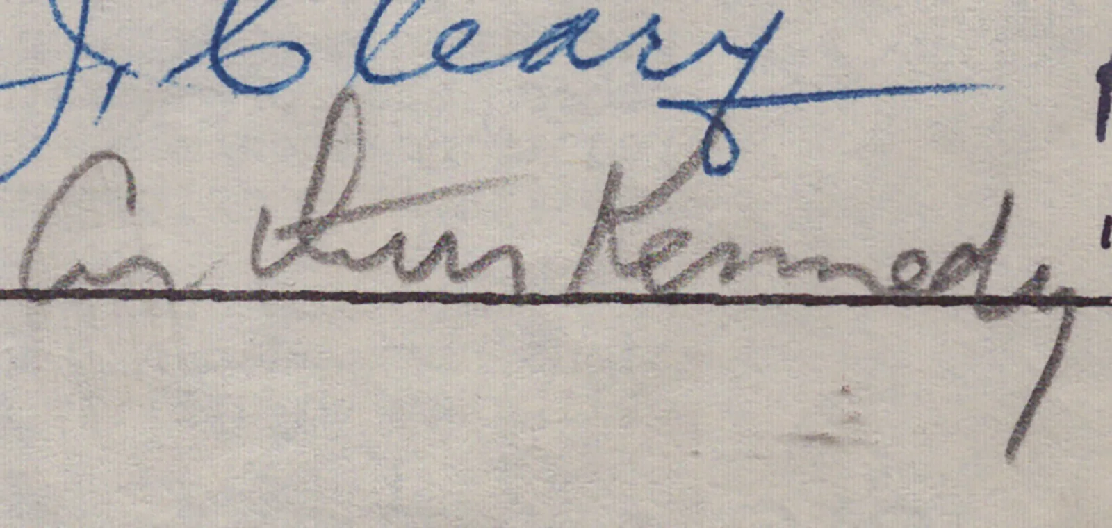 Arthur Kennedy — ARTHUR KENNEDY - CONTRACT SIGNED 11/28/1952, image 2