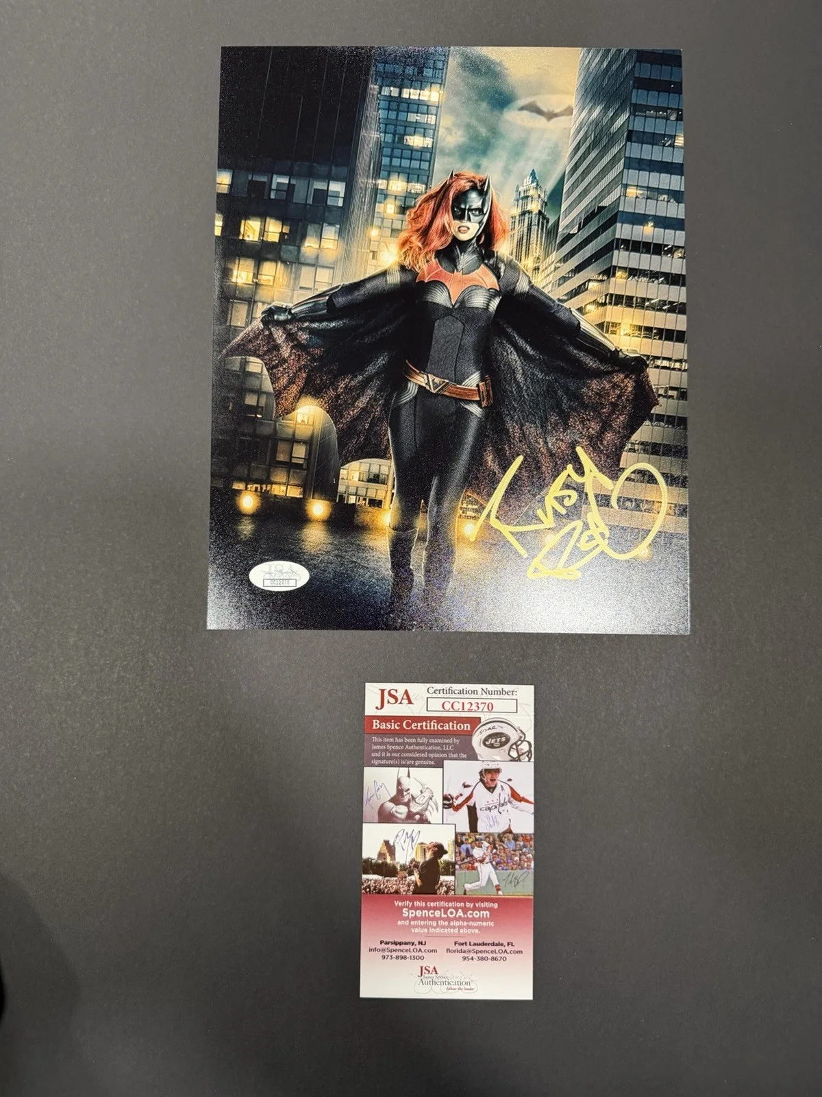Ruby Rose signed 8x10 JSA COA (Batwoman), image 2