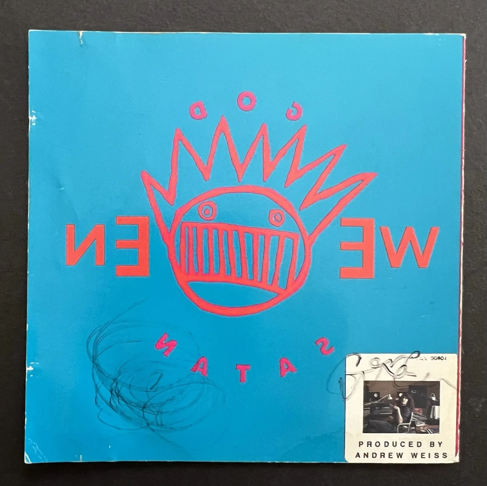 AUTHENTIC Autographed Ween CD insert GodWeenSatan: The Oneness hand signed gene, image 2