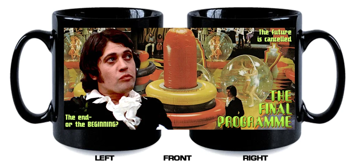 THE FINAL PROGRAMME mugs 5 custom designs BRAND NEW jon finch robert feust, image 5