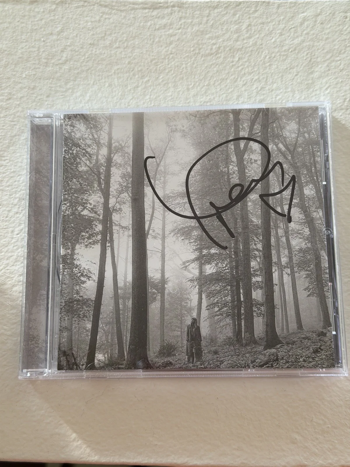 Taylor Swift Folklore CD Signed Authentic Autograph - DETACHED HEART, image 2