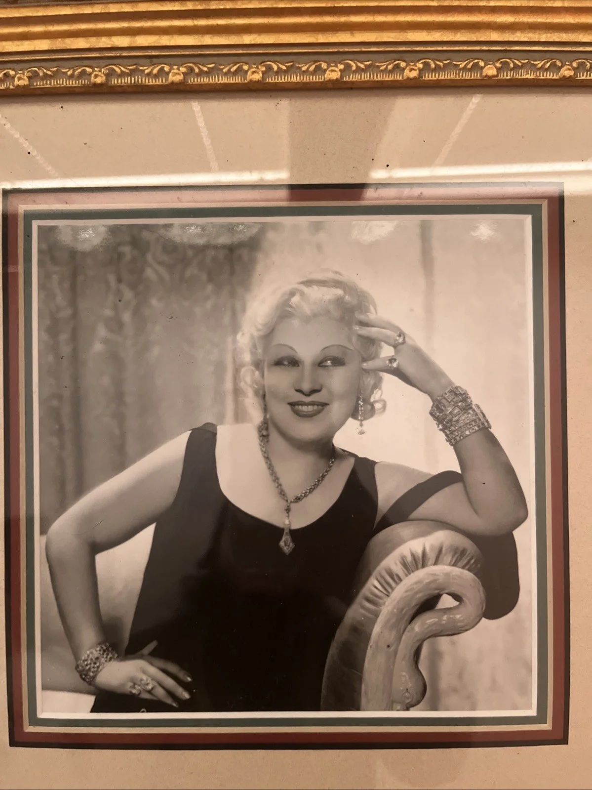 Mae West Original Autograph With Picture, Has Guaranteed Seal Of Authenticity, изображение 3