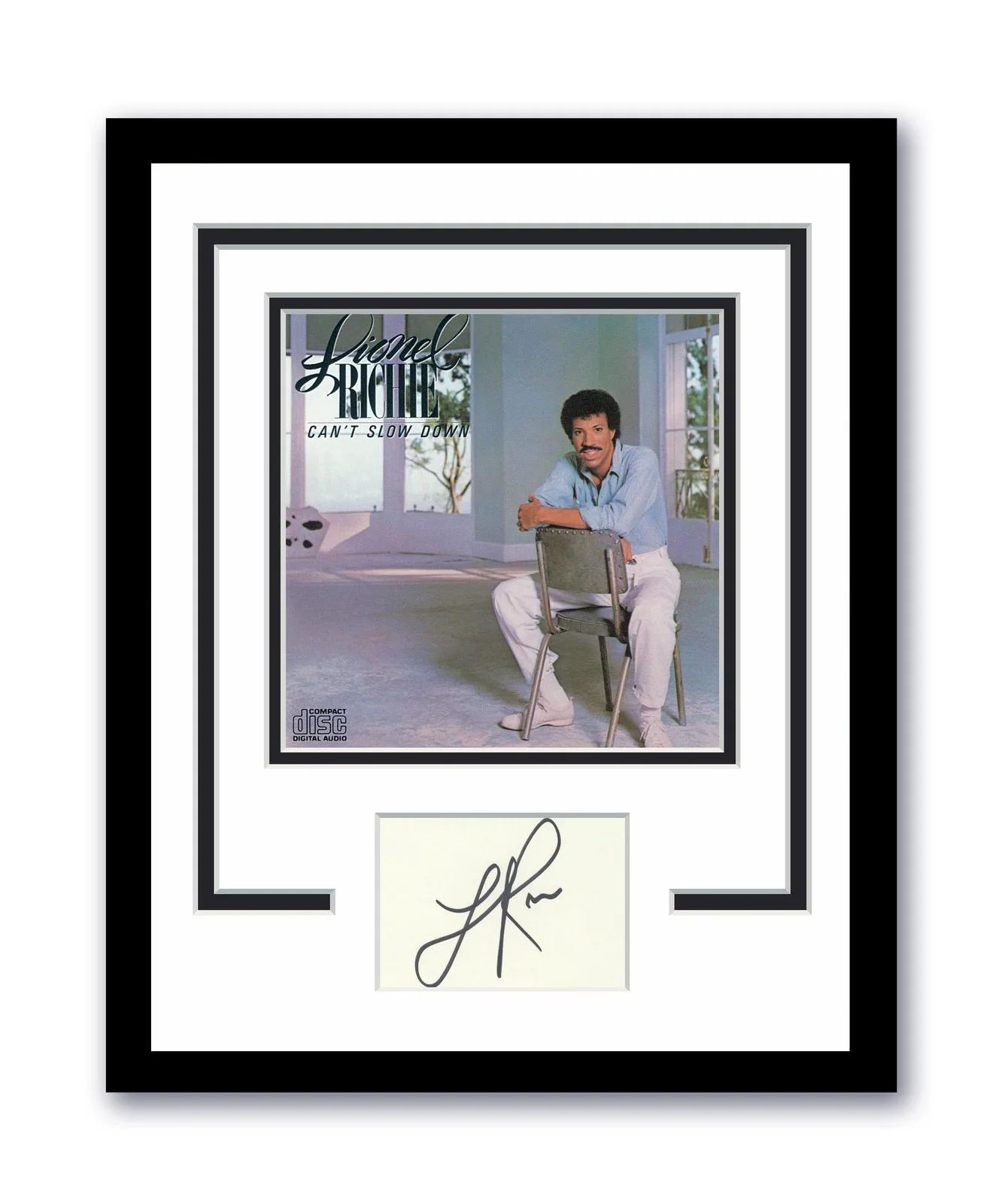 Lionel Richie — Lionel Richie Autographed Signed 11x14 Framed Photo Hello ACOA
