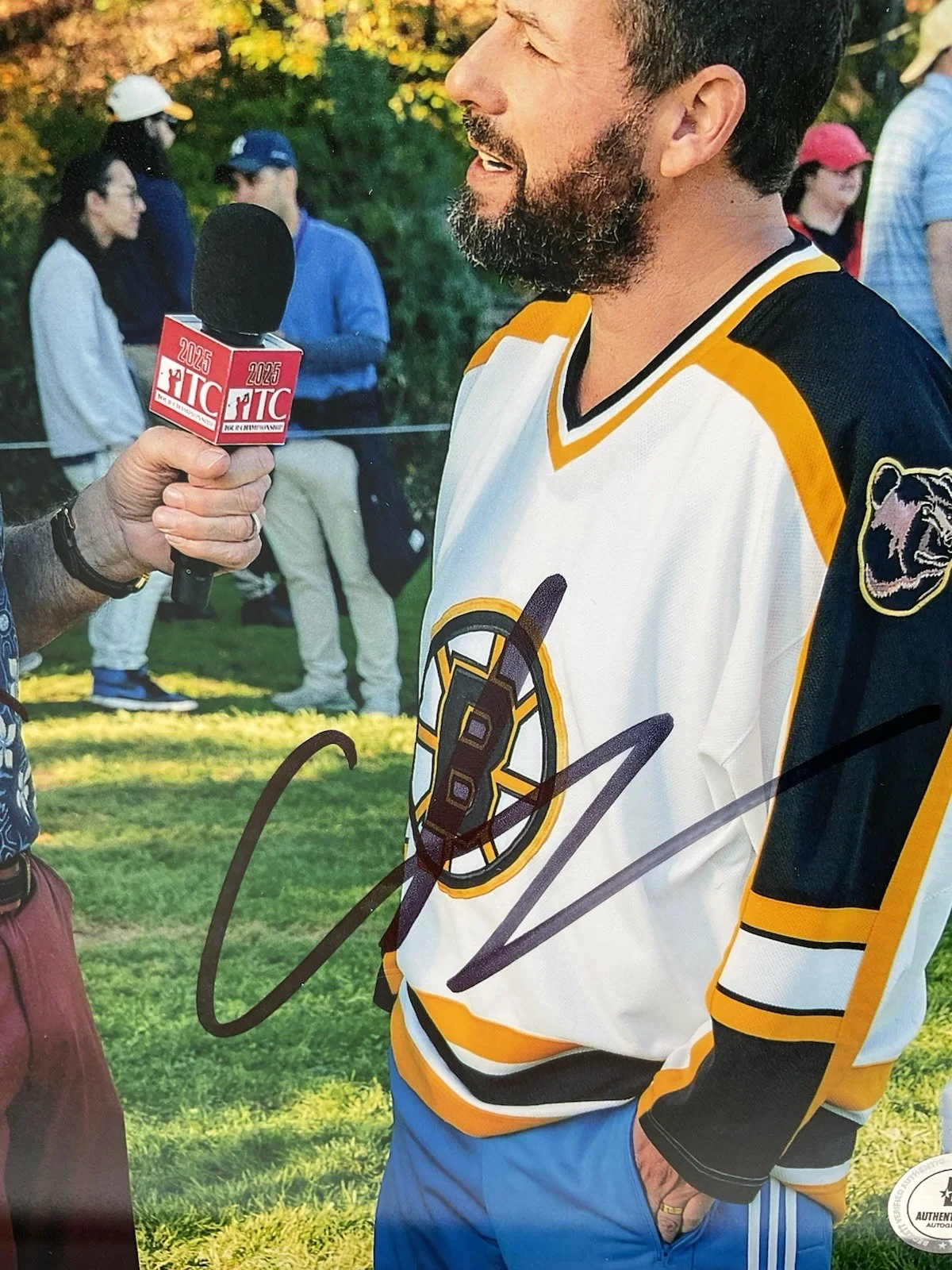 Adam Sandler — Adam Sandler signed 8x10 BAS Happy Gilmore signed 8x10 Golf Kevin Nealon signed, изображение 2