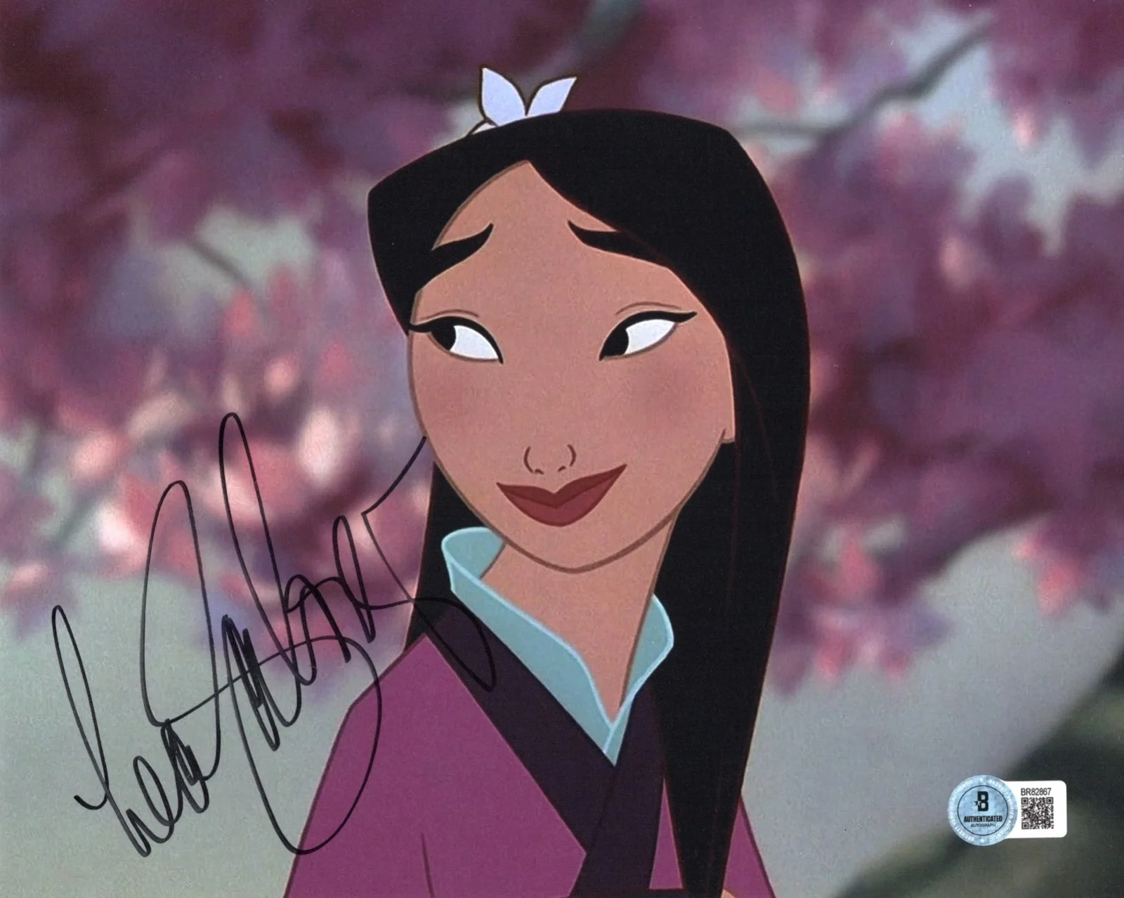 Lea Salonga — Lea Salonga DISNEY Autographed Signed MULAN 8x10 Photo BAS COA