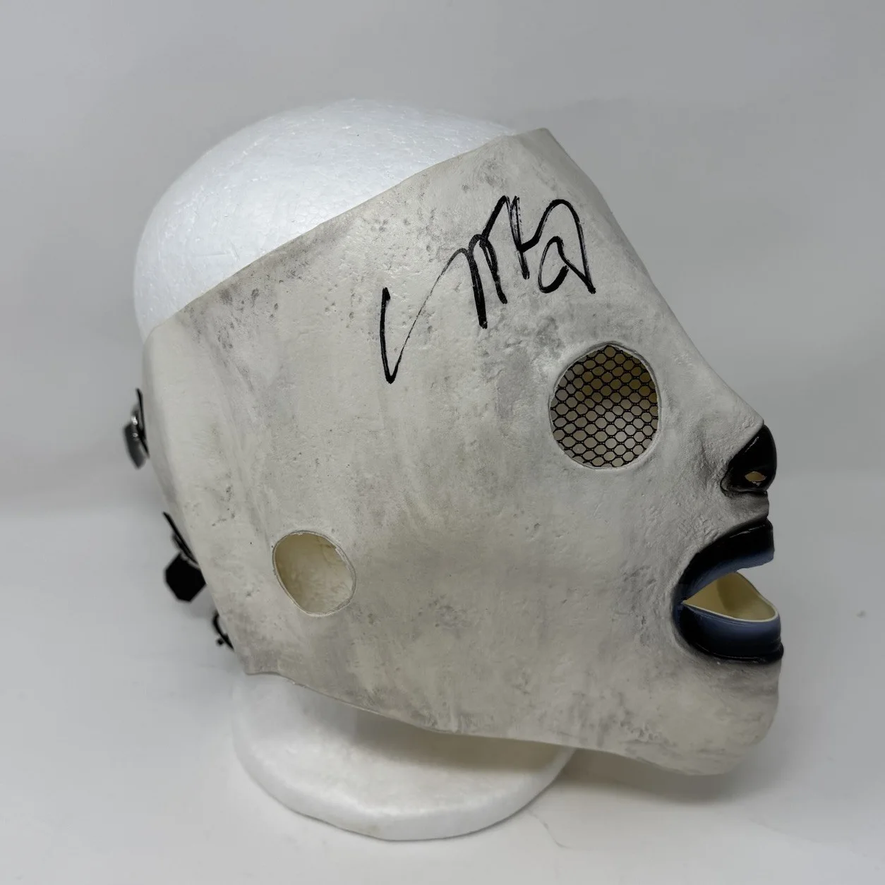 Corey Taylor Signed Autograph Slipknot Mask All Hope Is Gone Proof Beckett COA, изображение 2