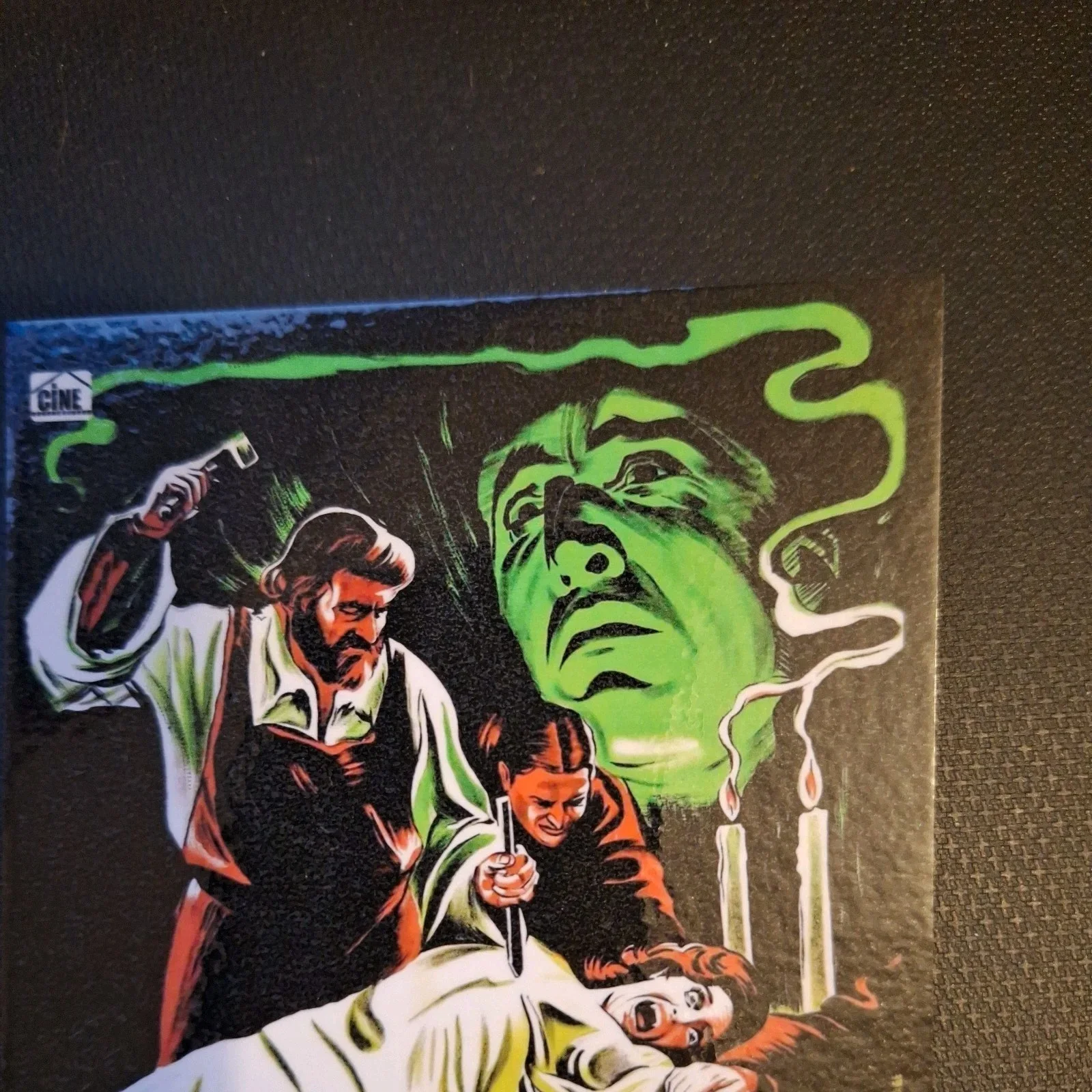 1966 Dracula Prince of Darkness Christopher Lee Modern Art Collectable Postcard, изображение 4
