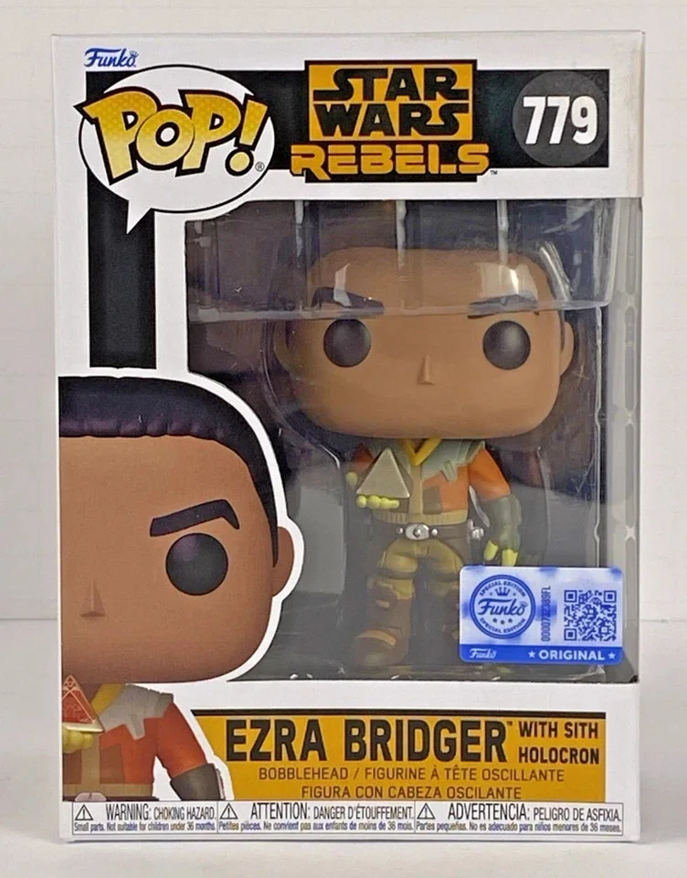 FUNKO POP! STAR WARS REBELS, EZRA, # 545, "DAMAGED BOX" ONLY AT TARGET, image 4