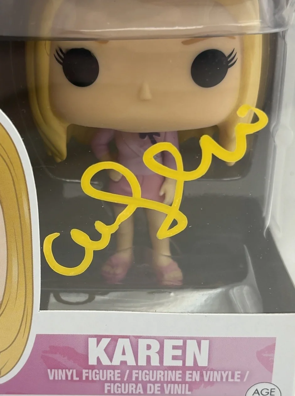 Amanda Seyfried — Amanda Seyfried Signed Autographed Karen Mean Girls Funko POP! JSA EXACT PROOF, image 5