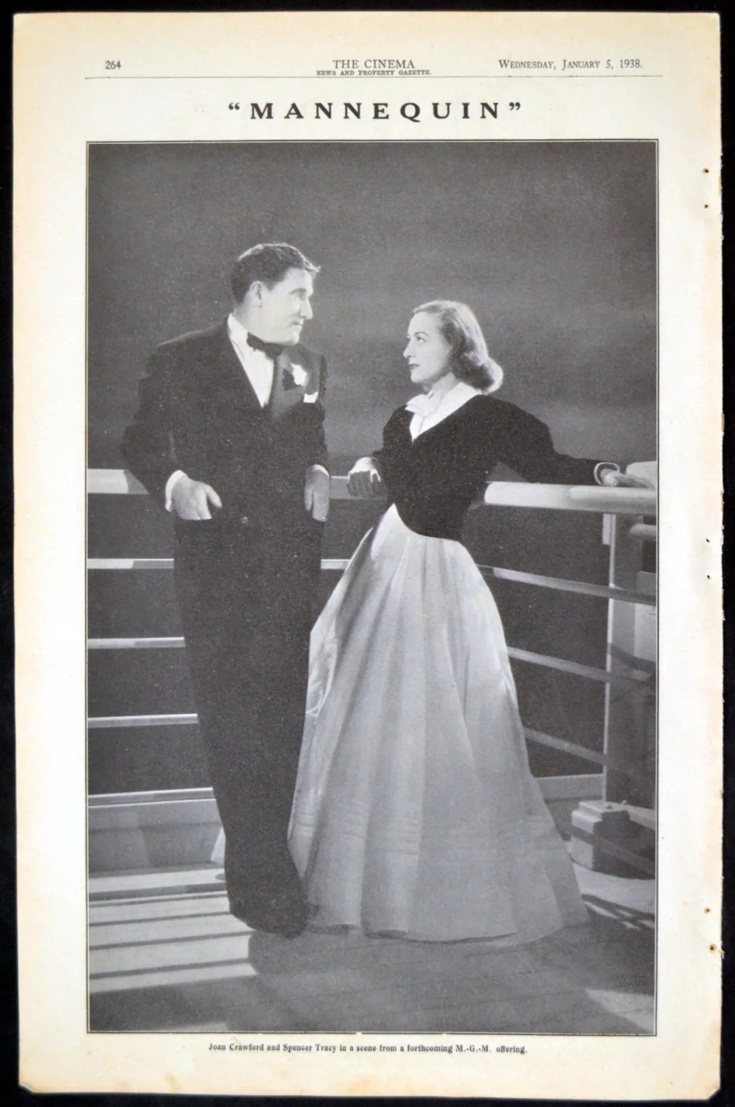 BANK HOLIDAY 1938 Margaret Lockwood MANNEQUIN Joan Crawford PORTRAIT PAGE, изображение 2