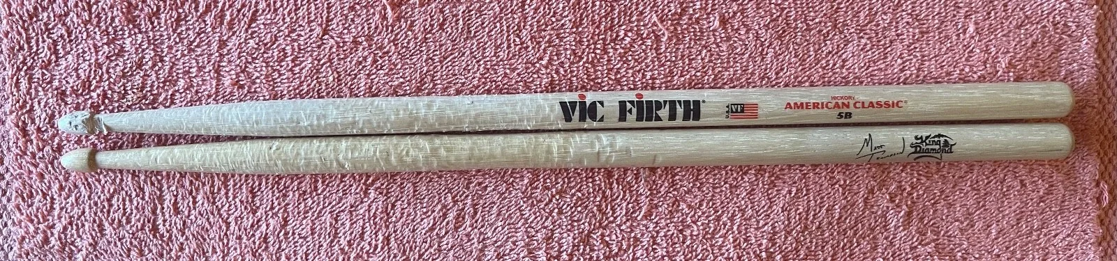 King Diamond MATT THOMPSON Signature Stage Used Drumstick #4 RARE!, изображение 2