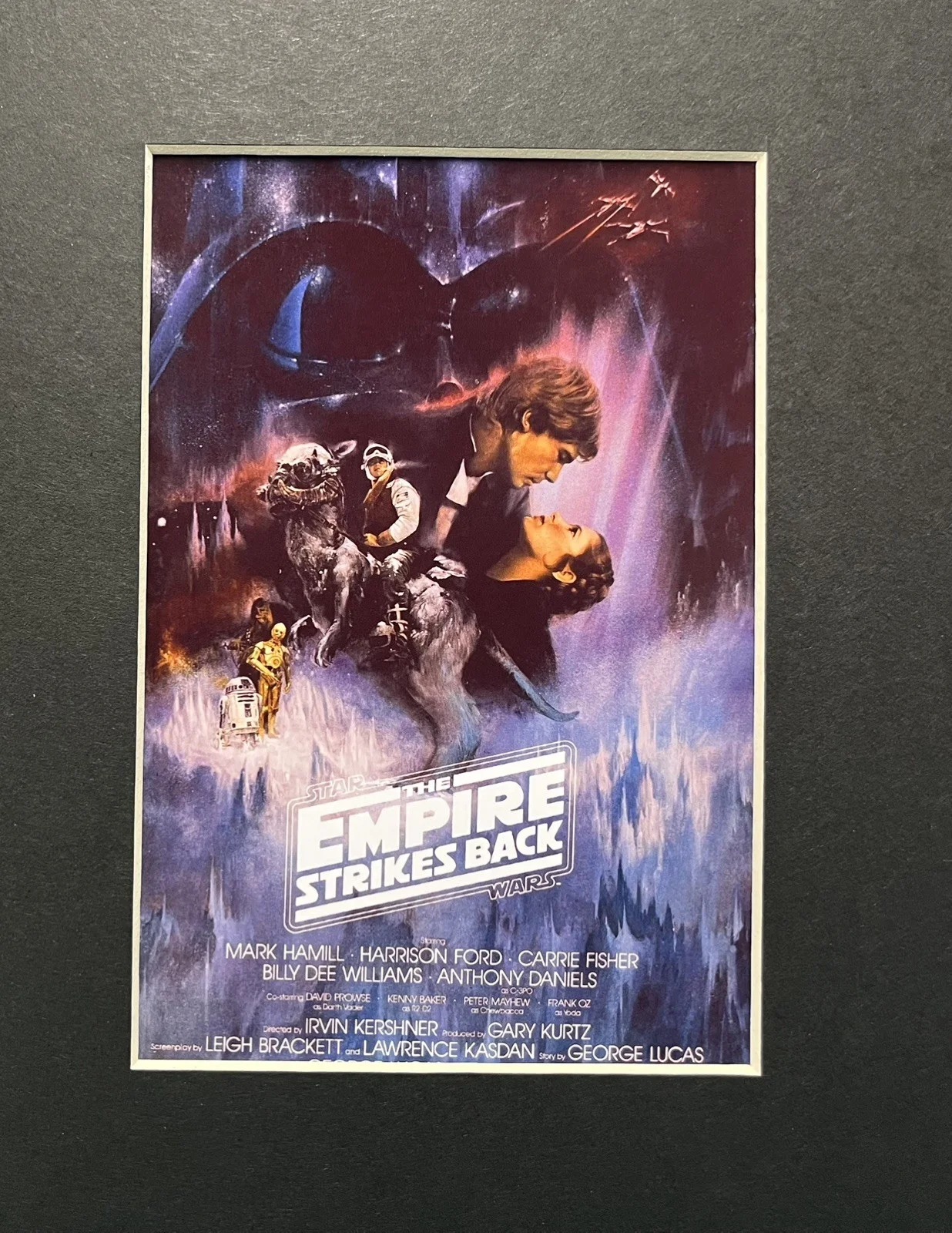 STAR WARS THE EMPIRE STRIKES BACK 35mm Film Cell Mounted Display, image 2