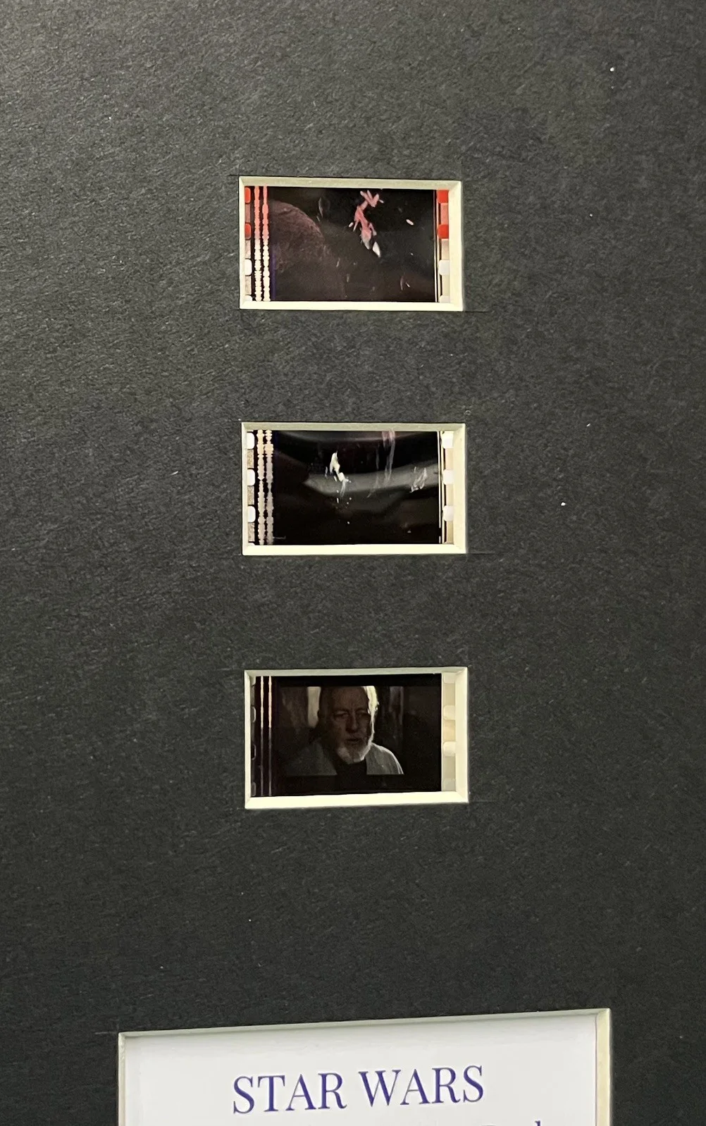 STAR WARS THE EMPIRE STRIKES BACK 35mm Film Cell Mounted Display, image 3