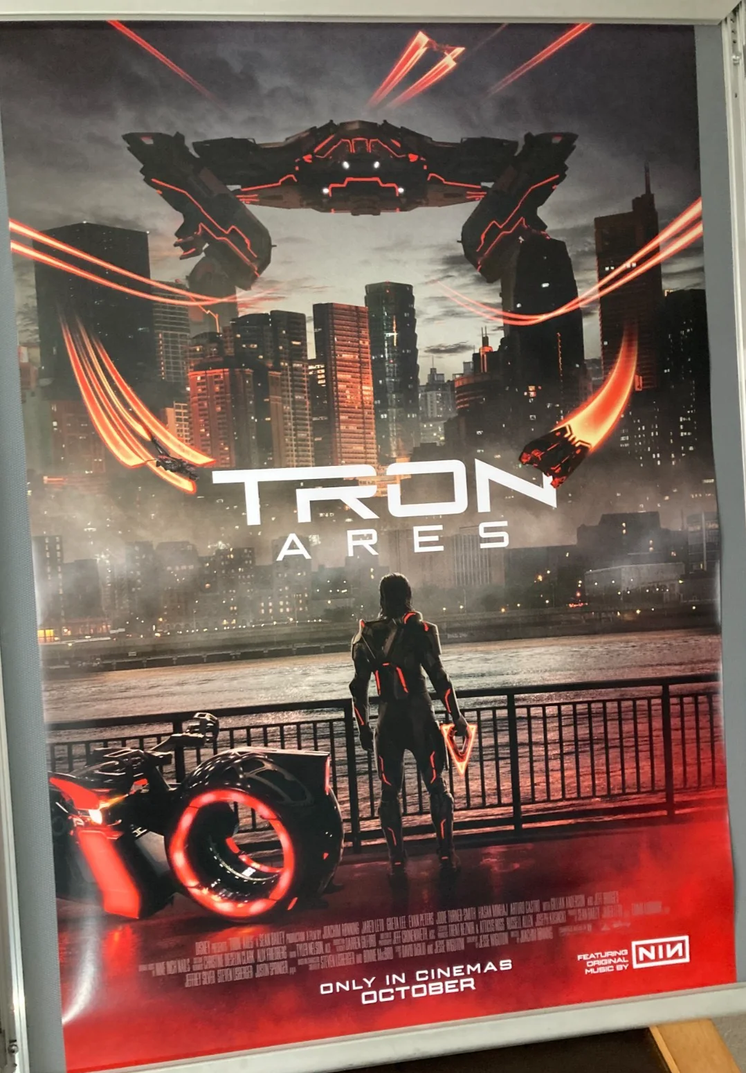 Cinema Poster: TRON ARES 2025 River One Sheet Jared Leto Greta Lee Jeff Bridges, изображение 4