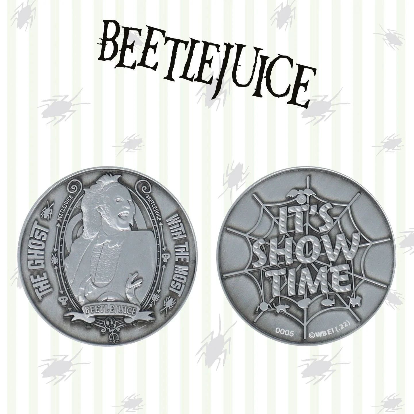 BEETLEJUICE | Limited Edition Collectible Coin, изображение 3