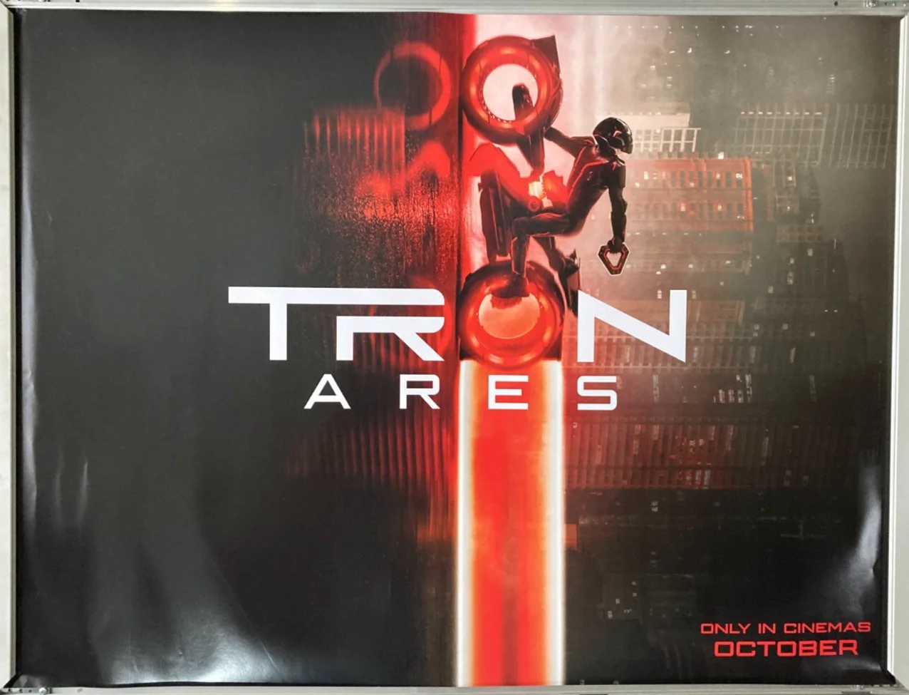 Cinema Poster: TRON ARES 2025 (Riding Quad) Jared Leto Greta Lee Jeff Bridges, изображение 2