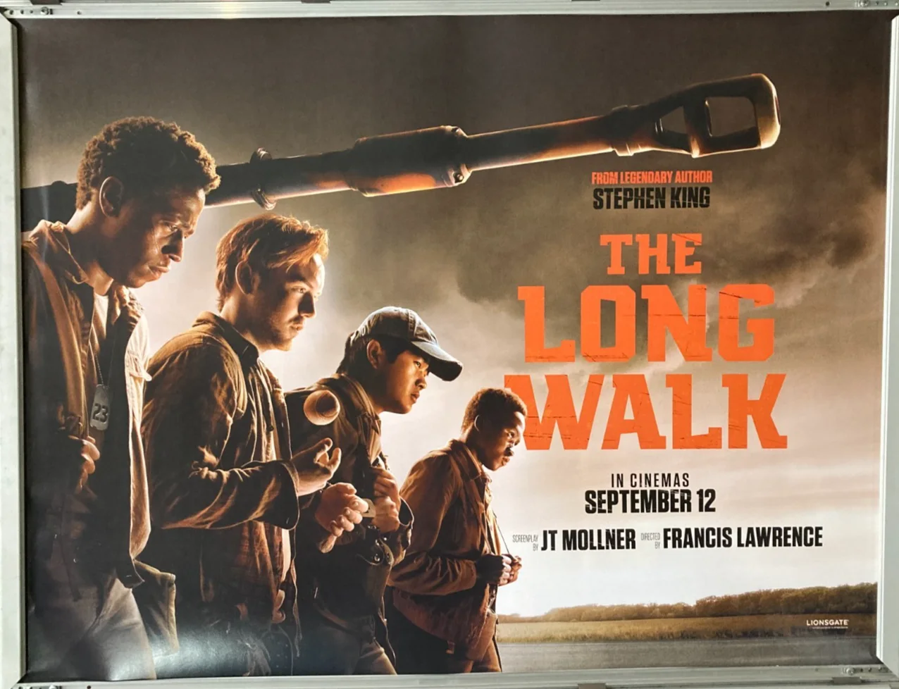Cinema Poster: LONG WALK, THE 2025 Tank Advance Quad David Jonsson Stephen King, image 3