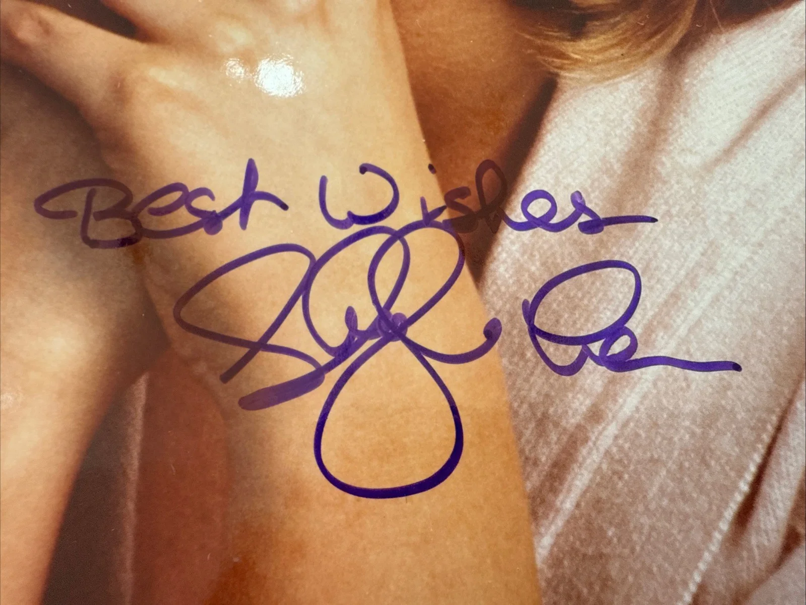 Sheryl Lee — Sheryl Lee Signed ‘Best Wishes’ Autograph 8x10 Photo Laura Palmer Twin Peaks, изображение 2
