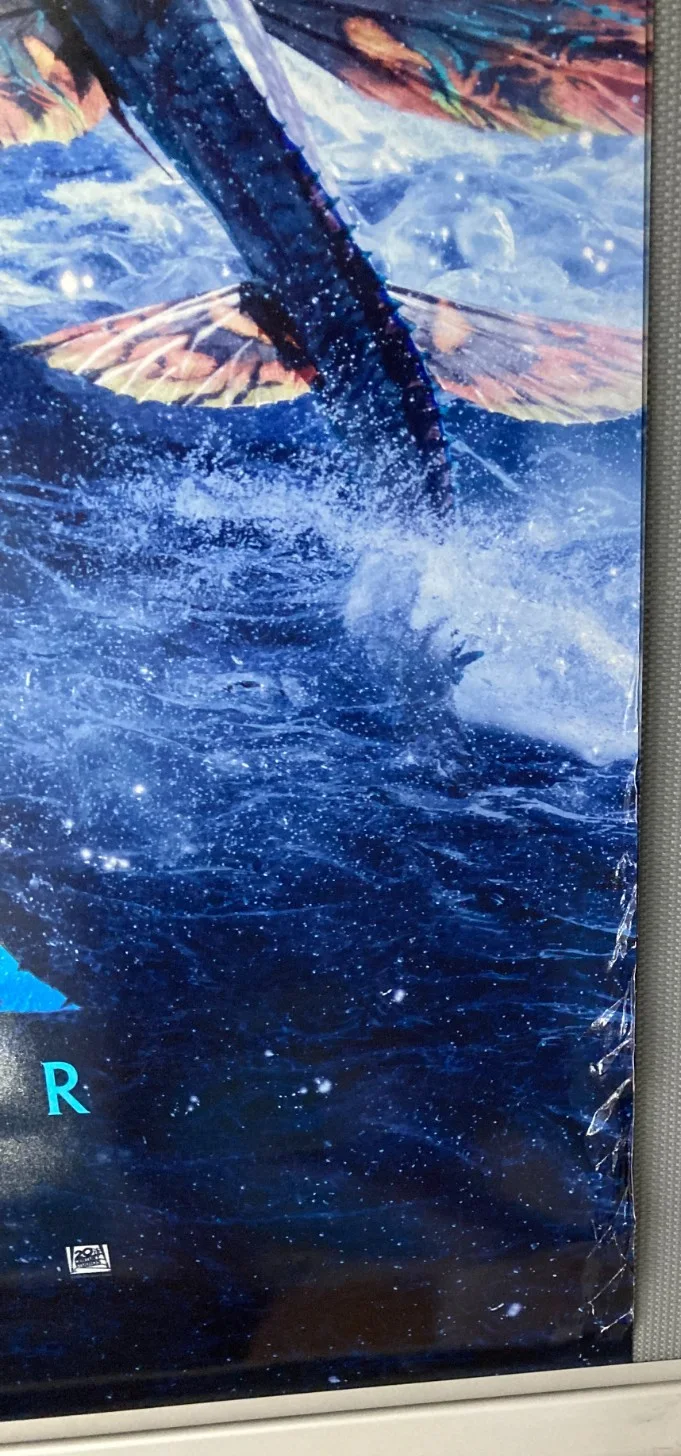 Cinema Poster: AVATAR THE WAY OF WATER 2023 2025 Rerelease One Sheet Zoe Saldana, изображение 4
